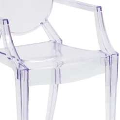 Flash Furniture Ghost Chair With Arms In Transparent Crystal 13 Flash Furniture Ghost Chair With Arms In Transparent Crystal -Furniture GUEST 28ec5429 ed65 4576 aa69 3018987e9987