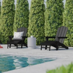 Flash Furniture Halifax HDPE Adirondack Chair With Cup Holder And Pull Out Ottoman, All-Weather HDPE Indoor/Outdoor Lounge Chair 17 Flash Furniture Halifax HDPE Adirondack Chair With Cup Holder And Pull Out Ottoman, All-Weather HDPE Indoor/Outdoor Lounge Chair -Furniture GUEST 2930fb81 5130 451b 85de ef2125d74904