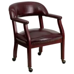 Flash Furniture Conference Chair With Accent Nail Trim And Casters -Furniture GUEST 2952244e d054 44e4 b4e1 01fa27dd8b14