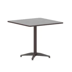 Flash Furniture Mellie 31.5'' Square Aluminum Indoor-Outdoor Table With Base 21 Flash Furniture Mellie 31.5'' Square Aluminum Indoor-Outdoor Table With Base -Furniture GUEST 29fbeade 4509 4411 9008 ab0faf3857fa