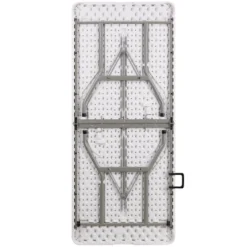 Flash Furniture 6-Foot Bi-Fold Plastic Banquet And Event Folding Table With Carrying Handle 16 Flash Furniture 6-Foot Bi-Fold Plastic Banquet And Event Folding Table With Carrying Handle -Furniture GUEST 2ade32f0 b775 4e8b a71d a91232144cac