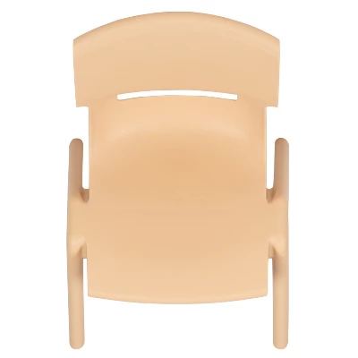 Flash Furniture 2 Pack Plastic Stackable School Chair With 10.5" Seat Height 13 Flash Furniture 2 Pack Plastic Stackable School Chair With 10.5" Seat Height - Image 13