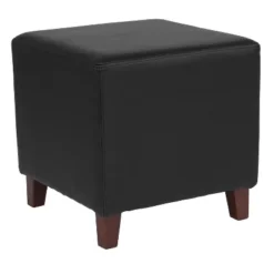 Flash Furniture Ascalon Taut Upholstered Cube Ottoman Pouf -Furniture GUEST 2b8380b7 ff98 4f2c 941c 106fab02a6b0