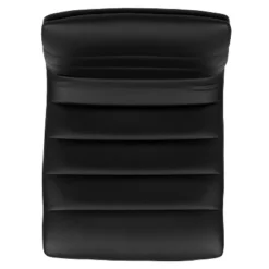 Flash Furniture Modern Vinyl Adjustable Height Barstool With Horizontal Stitch Back, Set Of 2 -Furniture GUEST 2c545e04 3b01 4849 ae25 fbd5c9246009