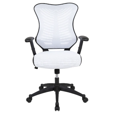 Flash Furniture High Back Designer Mesh Executive Swivel Ergonomic Office Chair With Adjustable Arms 2 Flash Furniture High Back Designer Mesh Executive Swivel Ergonomic Office Chair With Adjustable Arms - Image 2