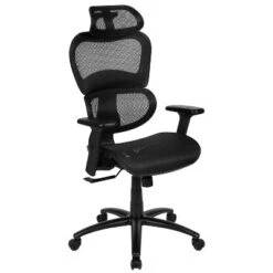Flash Furniture Ergonomic Mesh Office Chair With 2-to-1 Synchro-Tilt, Adjustable Headrest, Lumbar Support, And Adjustable Pivot Arms 28 Flash Furniture Ergonomic Mesh Office Chair With 2-to-1 Synchro-Tilt, Adjustable Headrest, Lumbar Support, And Adjustable Pivot Arms -Furniture GUEST 2e879167 4997 4ea2 8bb7 138cc1aeda77