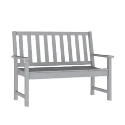 Flash Furniture Ellsworth Commercial Grade All Weather Indoor/Outdoor Recycled HDPE Bench With Contoured Seat 20 Flash Furniture Ellsworth Commercial Grade All Weather Indoor/Outdoor Recycled HDPE Bench With Contoured Seat -Furniture GUEST 2f0fa058 bb45 494d 9ac5 d3ce933f53c1