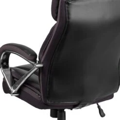 Flash Furniture HERCULES Series Big & Tall 500 Lb. Rated LeatherSoft Executive Swivel Ergonomic Office Chair With Extra Wide Seat -Furniture GUEST 2f551fbd 7b82 45fb bb6f eefbf2fd4eb1