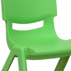Flash Furniture 4 Pack Plastic Stackable School Chairs With 10.5" Seat Height -Furniture GUEST 2fc29693 2e34 4474 8e71 992c53aaacc8