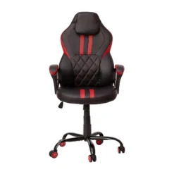 Flash Furniture Ergonomic Office Computer Chair - Adjustable Black And Red Designer Gaming Chair - 360° Swivel - Red Dual Wheel Casters 16 Flash Furniture Ergonomic Office Computer Chair - Adjustable Black And Red Designer Gaming Chair - 360° Swivel - Red Dual Wheel Casters -Furniture GUEST 2ff1f0d8 807f 4395 bf8e 7efece8891fa