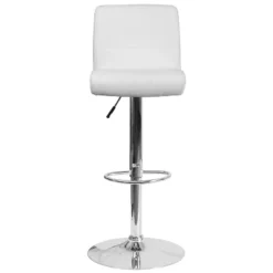 Flash Furniture Contemporary Vinyl Adjustable Height Barstool With Rolled Seat And Chrome Base 24 Flash Furniture Contemporary Vinyl Adjustable Height Barstool With Rolled Seat And Chrome Base -Furniture GUEST 30a7b8e6 0549 4226 a7f3 add682725e4f