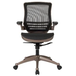Flash Furniture Mid-Back Transparent Mesh Executive Swivel Office Chair With Flip-Up Arms 19 Flash Furniture Mid-Back Transparent Mesh Executive Swivel Office Chair With Flip-Up Arms -Furniture GUEST 31c8a627 ca78 40c0 9716 c5c30865da74