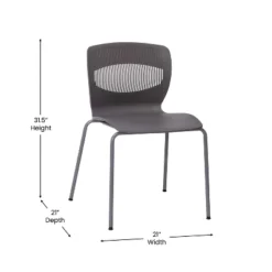 Flash Furniture HERCULES Series Commercial Grade 770 Lb. Capacity Ergonomic Stack Chair With Lumbar Support And Steel Frame 18 Flash Furniture HERCULES Series Commercial Grade 770 Lb. Capacity Ergonomic Stack Chair With Lumbar Support And Steel Frame -Furniture GUEST 32fadb03 4cc4 4f1e 80b1 a1c794a14553 1