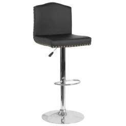 Flash Furniture Bellagio Contemporary Adjustable Height Crown Back Barstool With Accent Nail Trim 29 Flash Furniture Bellagio Contemporary Adjustable Height Crown Back Barstool With Accent Nail Trim -Furniture GUEST 3316a7be 359c 4c52 a4ae edfbc89712ee