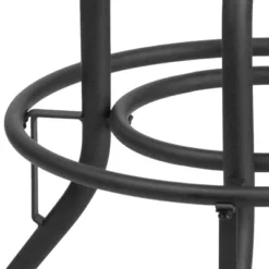 Flash Furniture 24'' Counter Height Stool With Swivel Lift Black LeatherSoft Seat -Furniture GUEST 337eb5a1 3bb5 4388 bf00 7015daf8422a