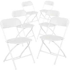 Flash Furniture Hercules™ Series Plastic Folding Chair - 6 Pack 650LB Weight Capacity -Furniture GUEST 349aa8a1 4804 4e1a 97c1 aed18e50e59b