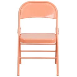 Flash Furniture 2 Pack HERCULES COLORBURST Series Triple Braced & Double Hinged Metal Folding Chair -Furniture GUEST 3574d57e dad8 4d07 af5d b63d9ac252f7