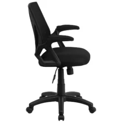 Flash Furniture Mid-Back Designer Black Mesh Swivel Task Office Chair With Open Arms 15 Flash Furniture Mid-Back Designer Black Mesh Swivel Task Office Chair With Open Arms -Furniture GUEST 359de9d7 37c2 4d02 a16b e9db4b93a57b