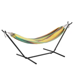 Flash Furniture Lola 2 Person Hammock With Stand And Premium Carry Bag, Cotton Hammock With Space Saving Steel Stand, 450 LBS. Static Weight Capacity 21 Flash Furniture Lola 2 Person Hammock With Stand And Premium Carry Bag, Cotton Hammock With Space Saving Steel Stand, 450 LBS. Static Weight Capacity -Furniture GUEST 3743dc2d 88e2 4d0e b2fe 6f877405a280