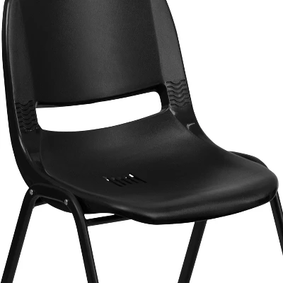 Flash Furniture HERCULES Series 440 Lb. Capacity Kid's Ergonomic Shell Stack Chair With 12" Seat Height 7 Flash Furniture HERCULES Series 440 Lb. Capacity Kid's Ergonomic Shell Stack Chair With 12" Seat Height - Image 7