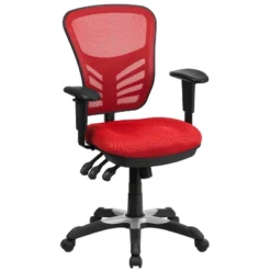 Flash Furniture Mid-Back Mesh Multifunction Executive Swivel Ergonomic Office Chair With Adjustable Arms 32 Flash Furniture Mid-Back Mesh Multifunction Executive Swivel Ergonomic Office Chair With Adjustable Arms -Furniture GUEST 38cad47e b739 4e45 9cc9 81857db11a6e
