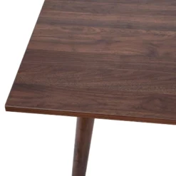 Flash Furniture Hatfield 47 Inch Mid-Century Modern Wood Dining Table, Wood Kitchen Table, Dark Walnut -Furniture GUEST 3906e740 d4cf 4369 9939 3e9fec194b6d