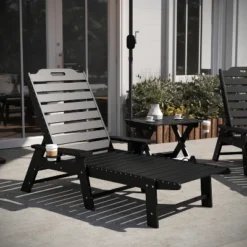 Flash Furniture Monterey Commercial Grade 3-Piece Indoor/Outdoor Adirondack Set With 2 Adjustable HDPE Loungers With Cup Holders And Folding Side Table 21 Flash Furniture Monterey Commercial Grade 3-Piece Indoor/Outdoor Adirondack Set With 2 Adjustable HDPE Loungers With Cup Holders And Folding Side Table -Furniture GUEST 39a1a634 9d7b 414b b5cf 9a2a8b58a832