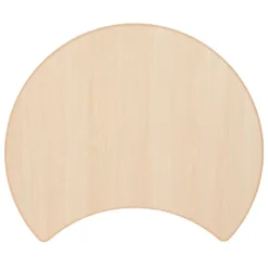 Flash Furniture 25.125"W X 35.5"L Crescent Natural Plastic Height Adjustable Activity Table 12 Flash Furniture 25.125"W X 35.5"L Crescent Natural Plastic Height Adjustable Activity Table -Furniture GUEST 3acff904 ce81 4722 af9f 55451f69db0d