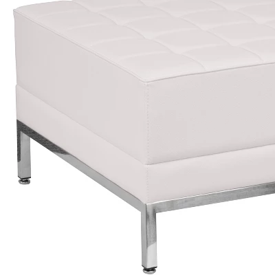 Flash Furniture HERCULES Imagination Series LeatherSoft Quilted Tufted Modular Ottoman 2 Flash Furniture HERCULES Imagination Series LeatherSoft Quilted Tufted Modular Ottoman - Image 2