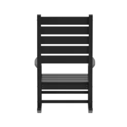 Flash Furniture Manchester Contemporary Rocking Chair, All-Weather HDPE Indoor/Outdoor Rocker -Furniture GUEST 3c5cd70d 5db3 4dba 885b 2115b0e9b90c