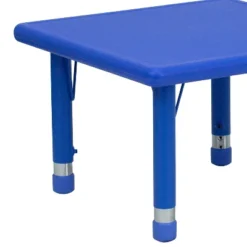 Flash Furniture 24" Square Plastic Height Adjustable Activity Table -Furniture GUEST 3d07830f a5b9 4a88 ae0b 1ccd006ade2b