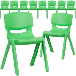 Flash Furniture 10 Pack Plastic Stackable School Chair With 13.25" Seat Height 9 Flash Furniture 10 Pack Plastic Stackable School Chair With 13.25" Seat Height -Furniture GUEST 3e82805f c4ff 4273 8dee f256b62f3dbf
