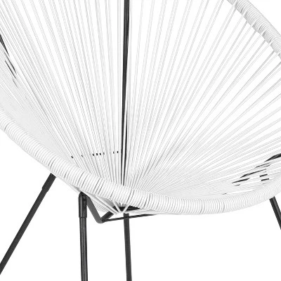 Flash Furniture Valencia Oval Comfort Series Take Ten Papasan Lounge Chair 3 Flash Furniture Valencia Oval Comfort Series Take Ten Papasan Lounge Chair - Image 3