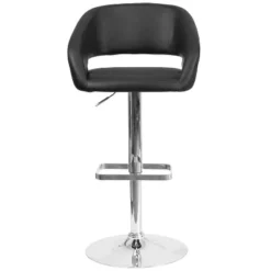 Flash Furniture Contemporary Vinyl Adjustable Height Barstool With Rounded Mid-Back 27 Flash Furniture Contemporary Vinyl Adjustable Height Barstool With Rounded Mid-Back -Furniture GUEST 3fd5daa0 a3b6 4d87 889c 82a832ceac57