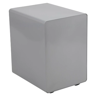 Flash Furniture Ergonomic 3-Drawer Mobile Locking Filing Cabinet With Anti-Tilt Mechanism And Hanging Drawer For Legal & Letter Files 10 Flash Furniture Ergonomic 3-Drawer Mobile Locking Filing Cabinet With Anti-Tilt Mechanism And Hanging Drawer For Legal & Letter Files - Image 10