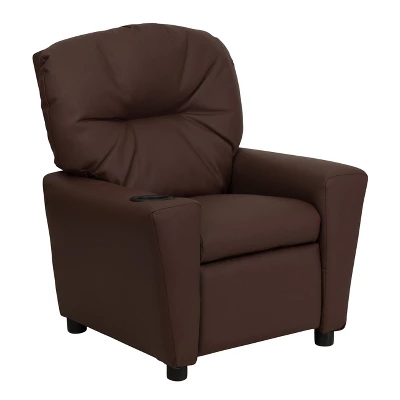 Flash Furniture Contemporary Kids Recliner With Cup Holder 14 Flash Furniture Contemporary Kids Recliner With Cup Holder - Image 14