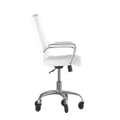 Flash Furniture Camilia Mid-Back Executive Swivel Office Chair With Arms, And Transparent Roller Wheels 18 Flash Furniture Camilia Mid-Back Executive Swivel Office Chair With Arms, And Transparent Roller Wheels -Furniture GUEST 42ce39e6 29a4 4f68 a4b3 2f6d23a4b88c