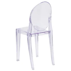Flash Furniture Ghost Side Chair In Transparent Crystal -Furniture GUEST 441bb44b ba9a 4e60 a249 cd801ed9a9da
