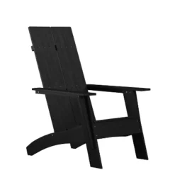 Flash Furniture Sawyer Modern All-Weather Poly Resin Wood Adirondack Chair -Furniture GUEST 447aaceb 645f 481e b721 46cef30d4cfd