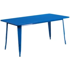 Flash Furniture Commercial Grade 31.5" X 63" Rectangular Metal Indoor-Outdoor Table -Furniture GUEST 44a9855b 601a 43a2 b9f8 398b3215e638