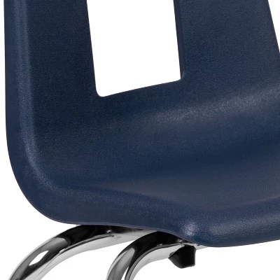 Flash Furniture Advantage Student Stack School Chair - 14-inch 6 Flash Furniture Advantage Student Stack School Chair - 14-inch - Image 6