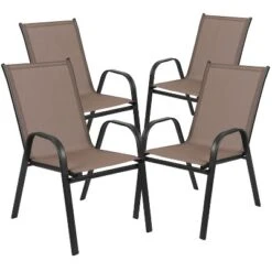 Flash Furniture 3 Piece Outdoor Patio Dining Set - Tempered Glass Patio Table, 2 Flex Comfort Stack Chairs 19 Flash Furniture 3 Piece Outdoor Patio Dining Set - Tempered Glass Patio Table, 2 Flex Comfort Stack Chairs -Furniture GUEST 459c04b1 1edd 452b ae1d e582f9af82be
