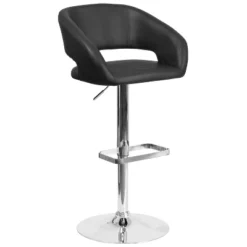 Flash Furniture Contemporary Vinyl Adjustable Height Barstool With Rounded Mid-Back 30 Flash Furniture Contemporary Vinyl Adjustable Height Barstool With Rounded Mid-Back -Furniture GUEST 472b43eb 7ee2 4a21 9c0e 54b7bc7e33ae