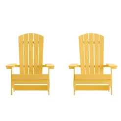 Flash Furniture Set Of 2 Charlestown All-Weather Poly Resin Folding Adirondack Chair 37 Flash Furniture Set Of 2 Charlestown All-Weather Poly Resin Folding Adirondack Chair -Furniture GUEST 48a7c879 f90d 4d4f 8600 31de4ea03c54