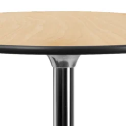 Flash Furniture Lars 30'' Round Wood Cocktail Table With 30'' And 42'' Columns - Set Of 5 -Furniture GUEST 48fce5fe 0586 41e4 9d7c 8866082dc750
