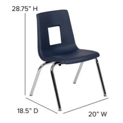 Flash Furniture Advantage Student Stack School Chair - 16-inch 17 Flash Furniture Advantage Student Stack School Chair - 16-inch -Furniture GUEST 49476135 9666 46f0 a5ad 025710ea9980