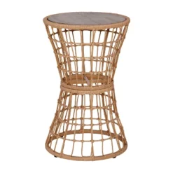 Flash Furniture Devon 3-Piece Patio Bistro Set, Indoor/Outdoor Rattan Rope Chairs, Acacia Wood Top Table & Seat Cushions 21 Flash Furniture Devon 3-Piece Patio Bistro Set, Indoor/Outdoor Rattan Rope Chairs, Acacia Wood Top Table & Seat Cushions -Furniture GUEST 49745ef9 7608 4a9a 8ae3 f03e33ae1e3b