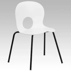 Flash Furniture HERCULES Series 770 Lb. Capacity Designer Plastic Stack Chair With Black Frame 20 Flash Furniture HERCULES Series 770 Lb. Capacity Designer Plastic Stack Chair With Black Frame -Furniture GUEST 497bcdf8 c9ed 487a 95fd d79d9b19d9b5