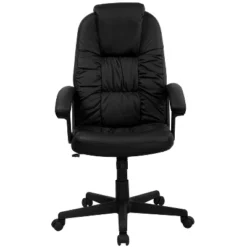 Flash Furniture Hansel High Back Black LeatherSoft Executive Swivel Office Chair With Arms 16 Flash Furniture Hansel High Back Black LeatherSoft Executive Swivel Office Chair With Arms -Furniture GUEST 4a08bb2c 3cdc 4063 bfa4 a55b9f1fd057