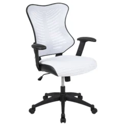 Flash Furniture High Back Designer Mesh Executive Swivel Ergonomic Office Chair With Adjustable Arms 26 Flash Furniture High Back Designer Mesh Executive Swivel Ergonomic Office Chair With Adjustable Arms -Furniture GUEST 4c4da2a0 6df4 42d1 9264 e627d4c11526